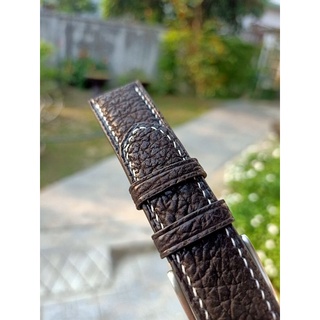 Dây đồng hồ handmade da cá mập