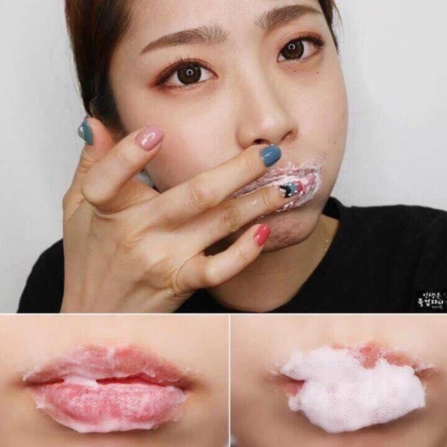 Tẩy Da Chết Môi BUBI BUBI LIP 12ml Sủi Bọt Thải Độc Làm Mờ Thâm | BigBuy360 - bigbuy360.vn