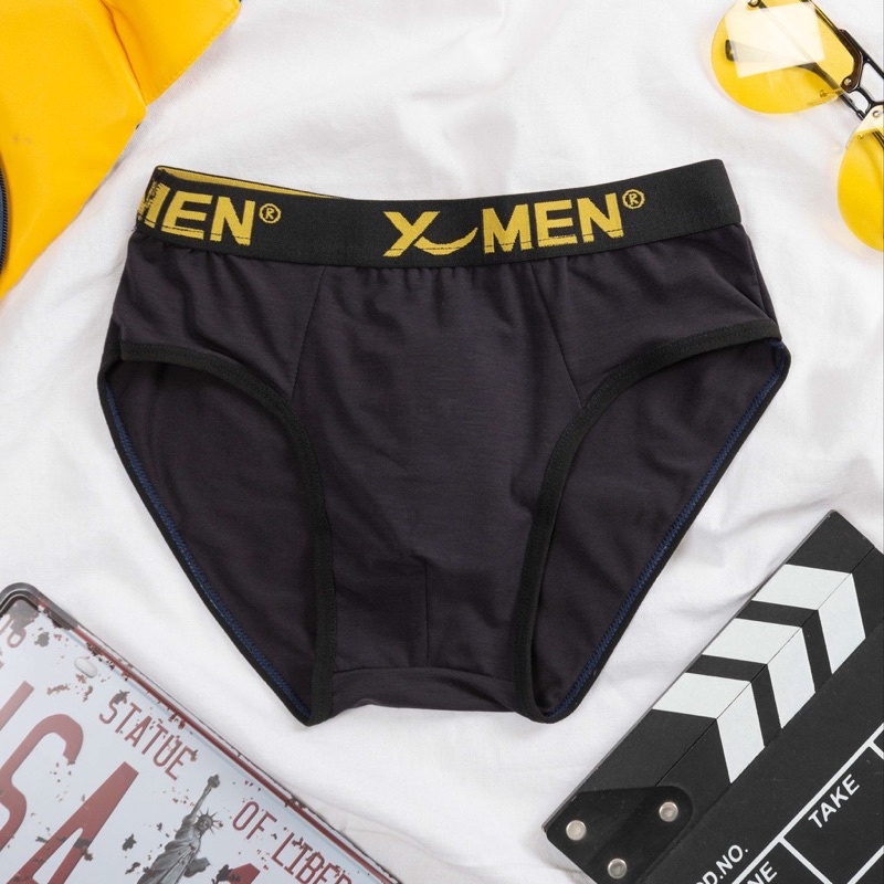 Quần lót nam Cotton, quần sịp đùi tam giác chất vải thun lạnh thoáng mát, co giãn tốt, thấm hút mồ hôi