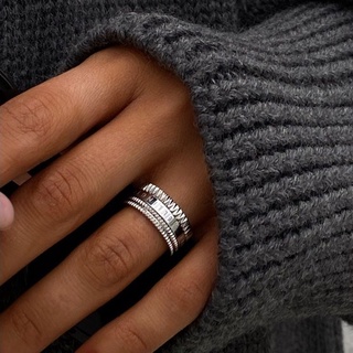 Nhẫn  Elevation Ring Silver  Chính Hãng - Daniel Store Vietnam .