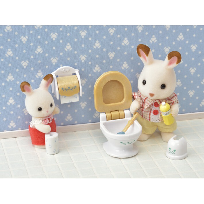 Đồ chơi nhà búp bê Sylvanian Families nội thất phòng tắm 5286