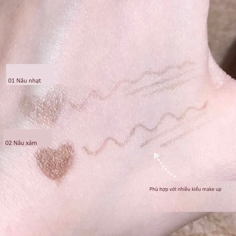 Bút kẻ bọng mắt Gogotales Lying Silkworm