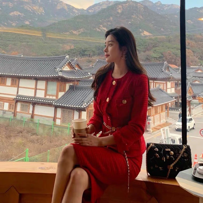 set dạ tweed cao cấp