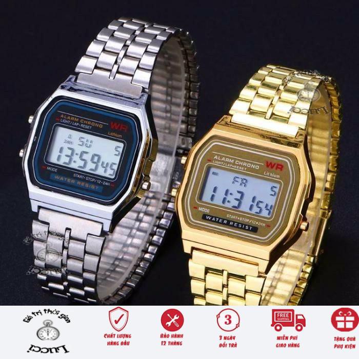 [ SIÊU SALE ] Đồng Hồ Đeo Tay Thời Trang Nam, Nữ Điện Tử a159