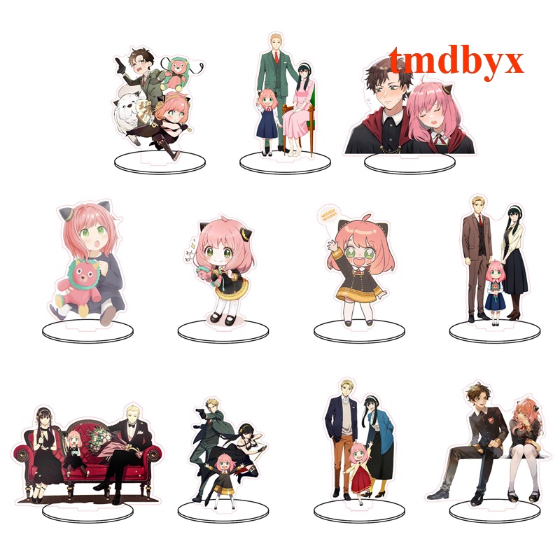 Mô Hình Nhân Vật Phim Anime Spy X Family Bằng Acrylic Dùng Trang Trí
