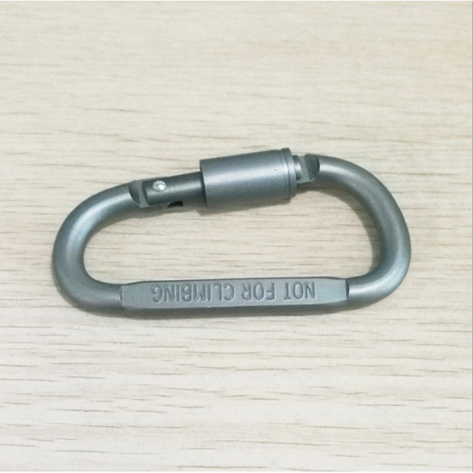 Khoá Carabiner chữ D dùng Leo Núi An Toàn, Chắc Chắn
