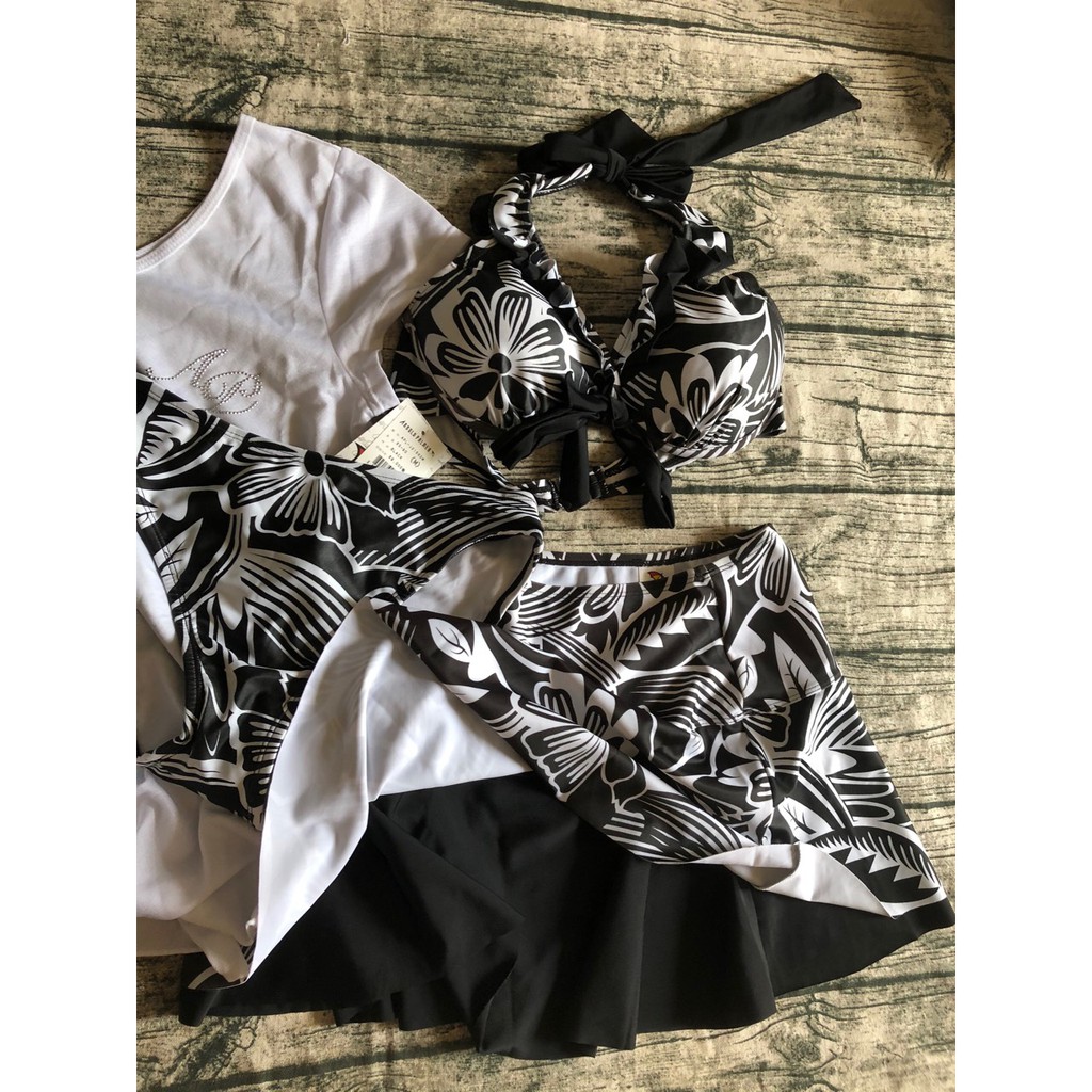 Set 4 món đồ bơi nữ vnxk xuất Hàn