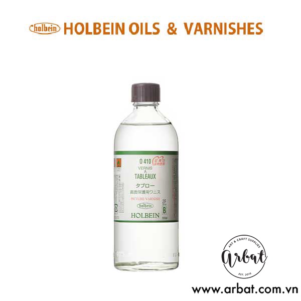 [ARBAT] Varnish sơn dầu Holbein 110ml