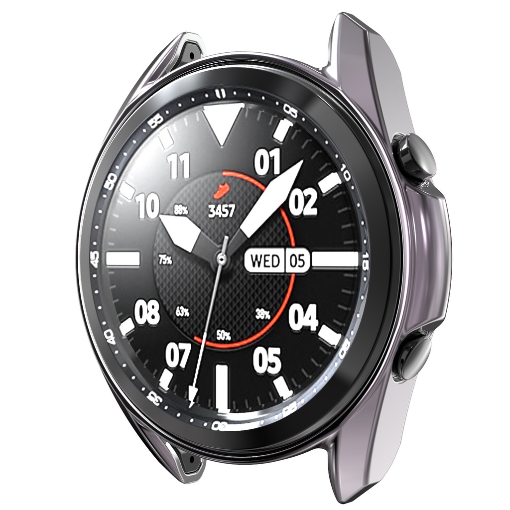 Ốp bảo vệ mặt đồng hồ Samsung Galaxy Watch 3 41mm 45mm bằng TPU mềm mỏng chất lượng cao