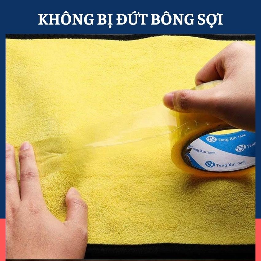 Khăn Lau Xe Ô Tô Chuyên Dụng Siêu Thấm Sợi Mịn Không Bị Sơ Rối Sử Dụng Đa Năng Vệ Sinh Ô Tô Nội Thất Trong Nhà