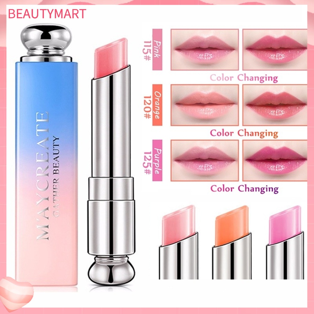 Son Môi Dưỡng Ẩm Lâu Trôi Chống Thấm Nước Thay Đổi Màu Sắc Theo Nhiệt Độ beautymart