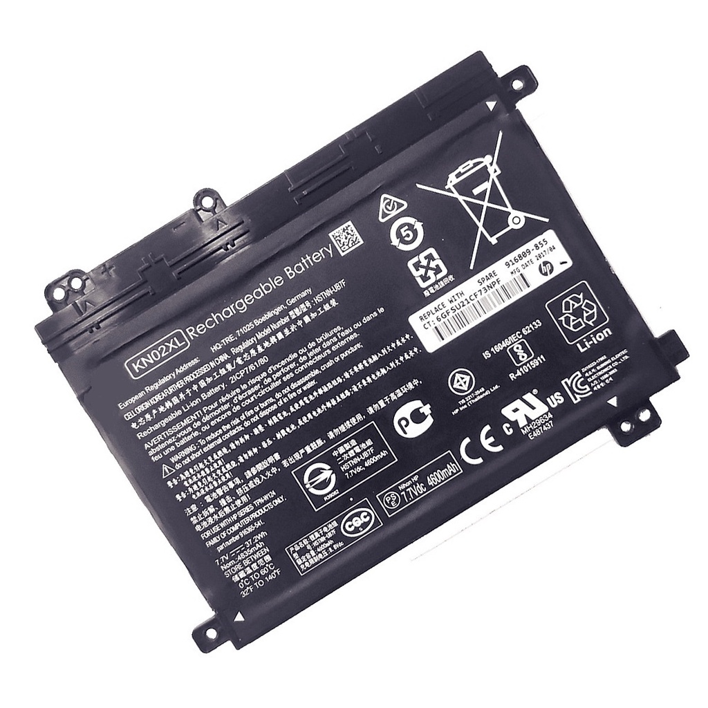 Pin Laptop KN02XL thay thế HP x360 11M Series 916809-855 916365-421 HSTNN-UB7F HSTNN-LB7R TPN-W124 2ICP7 60 80