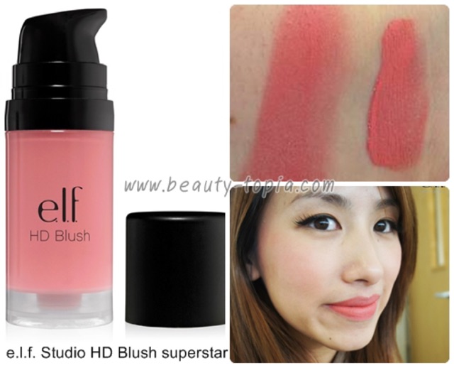 Má hồng dạng kem HD Blush ELF - hàng xách tay mỹ