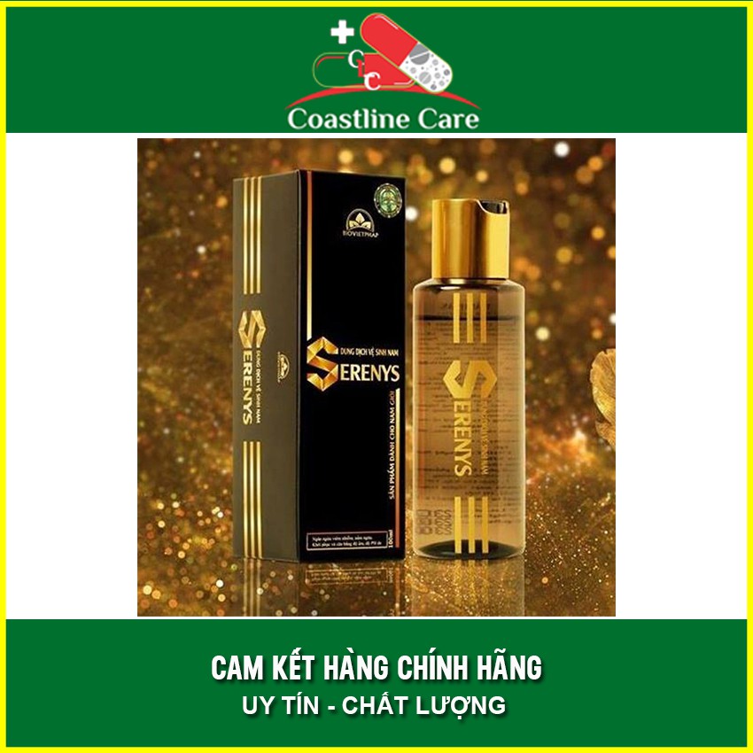 Serenys dung dịch vệ sinh  Nam Giới - Giúp Làm Sạch, Khử Mùi Hôi Dành Cho Phái Mạnh - coastlinecare pharmacy