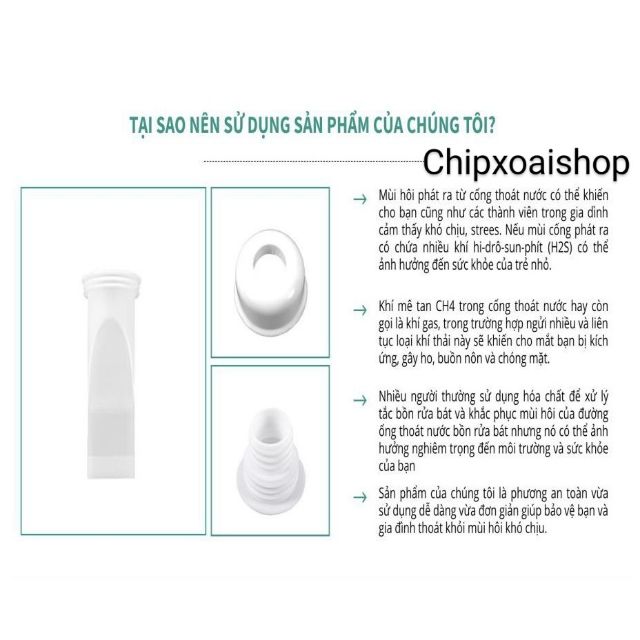 Bộ Ngăn Chặn Mùi Cống Thoát Nước