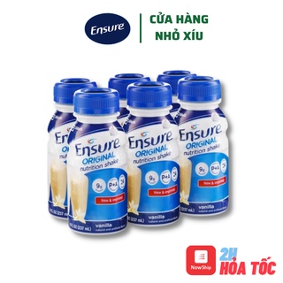 Thùng 24 chai sữa Ensure Vani 237ml