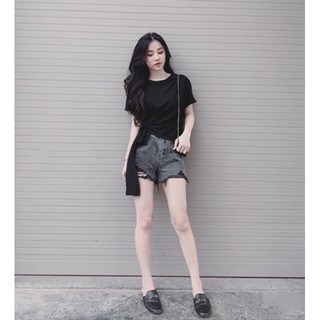 [HÈ] Áo thun vạt chéo vắt đai [2020]