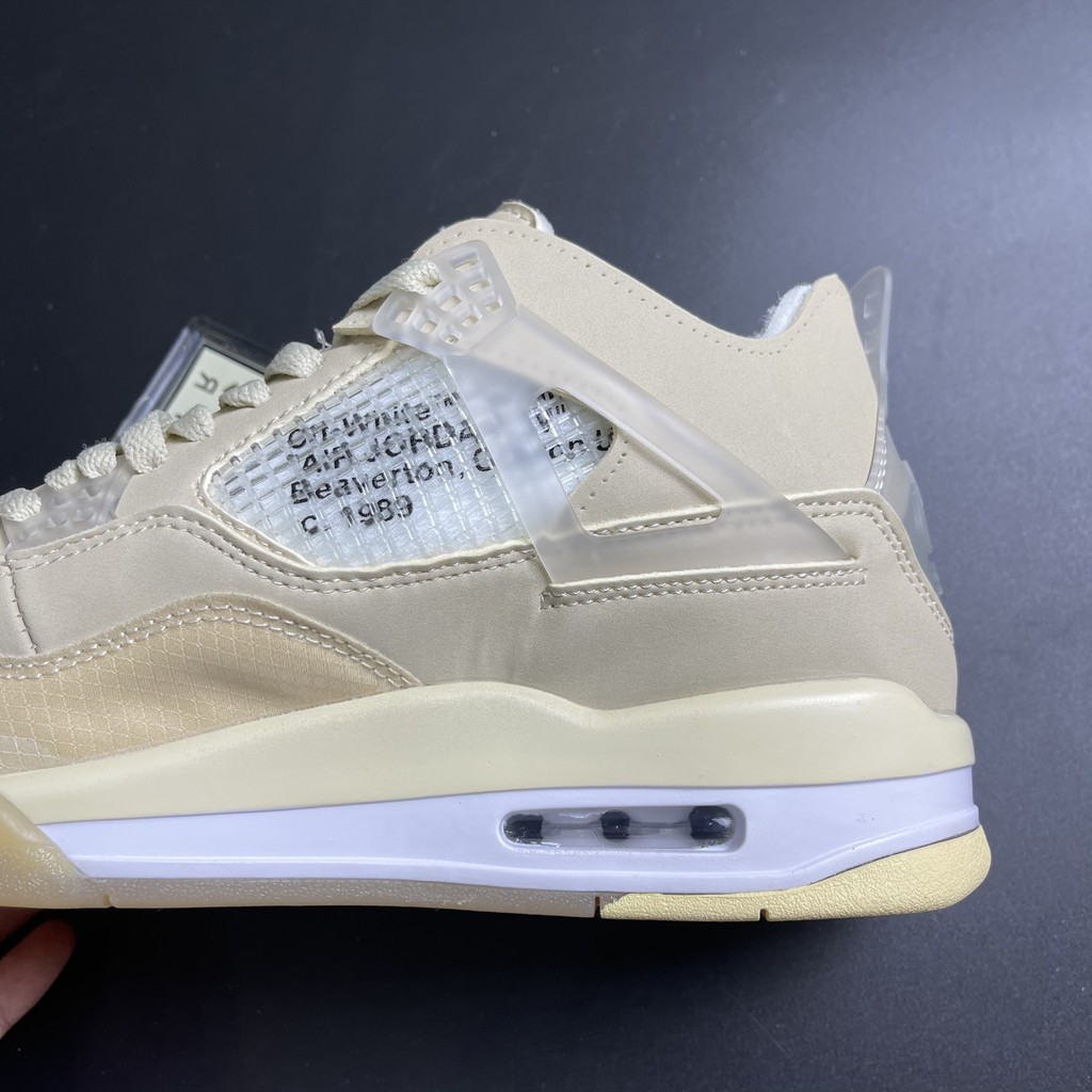 ✔️ Giày Jordan 4 Off White Kem Full Box ✔️