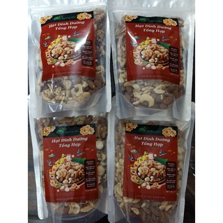 Hạt mix dinh dưỡng ăn vặt 5 loại hạt