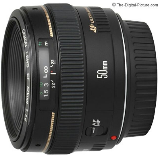Lens canon 50mm f1.4 usm fullbox