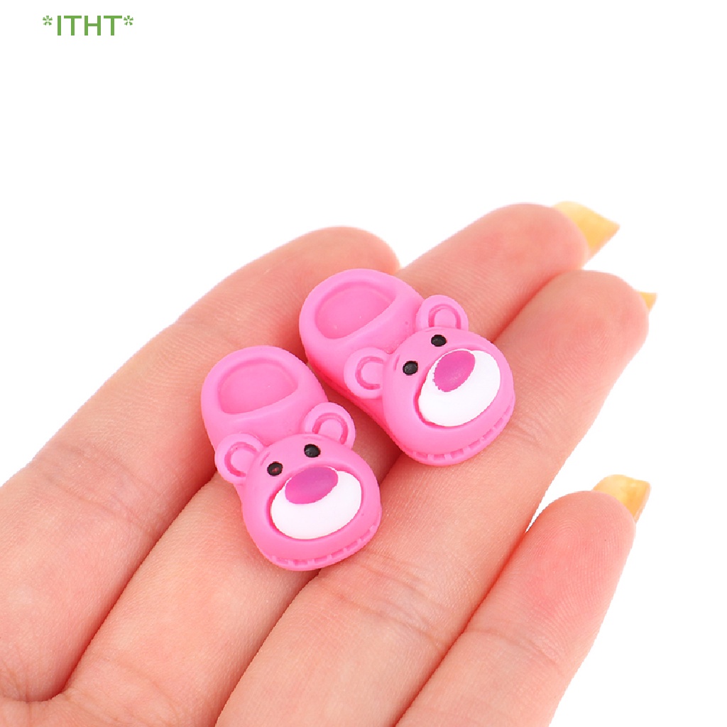 1 Đôi Dép Đi Trong Nhà Búp Bê Tỉ Lệ 1: 12 Mới