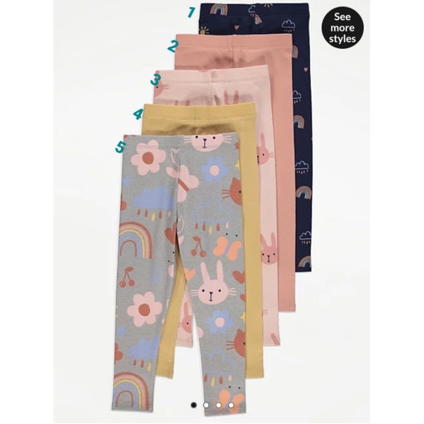 Set áo, quần thu đông George bé gái