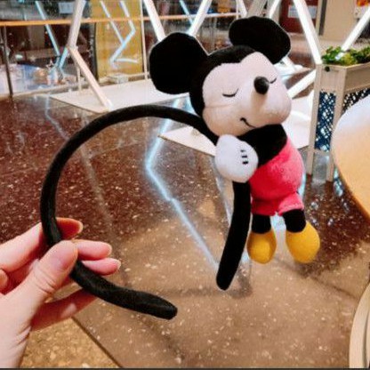 Cài Tóc Chuột Mickey, Gấu Pooh, Khủng Long/ Bờm Tóc Băng Đô Rửa Mặt Mẫu Hot Nhân Vật Disney