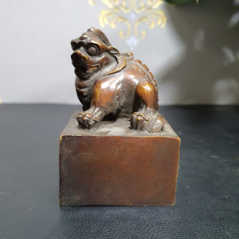 Ấn tỳ hưu bằng đồng phong thủy sưu tầm chiêu tài lộc mang lại may mắn cho gia chủ