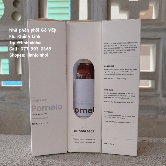 TINH DẦU BƯỞI kích mọc tóc Pomelo | BigBuy360 - bigbuy360.vn