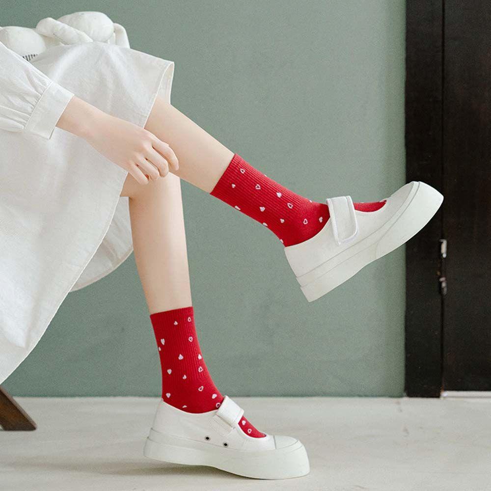 Vớ Cotton Họa Tiết Trái Cây Dễ Thương Phong Cách Harajuku Cho Nữ 1