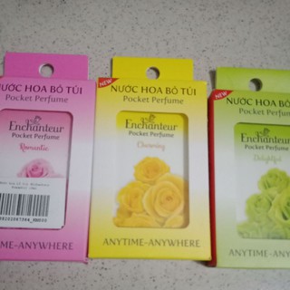 Enchanteur - Set 3 nước hoa bỏ túi Enchanteur 18ml