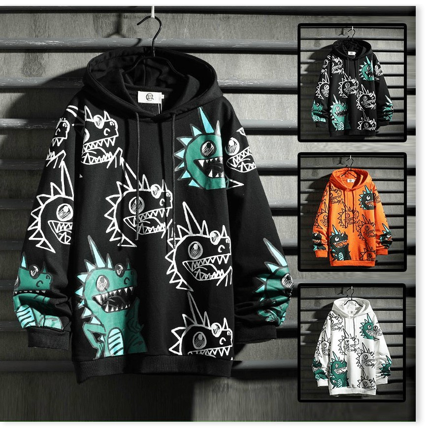 ÁO KHOÁC HOODIE NAM NỮ ĐÀN KHUNG LONG ĐỈNH CAO THỜI TRANG HÀN