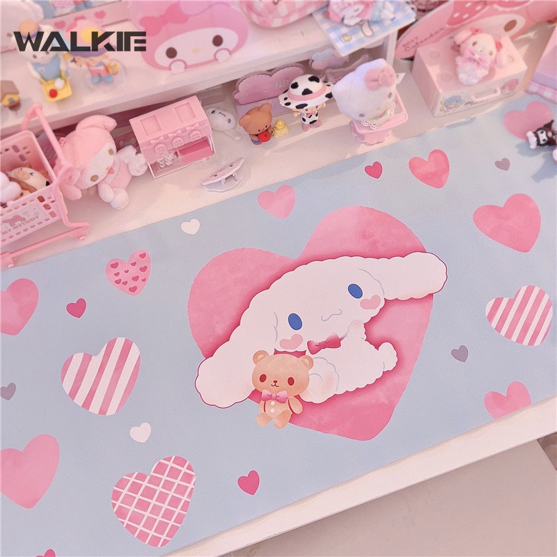 Thảm Lót Bàn Ăn Chống Dầu Chống Bẩn Hình Cinnamoroll My Melody Kuromi 30Cmx67Cm Dễ Thương