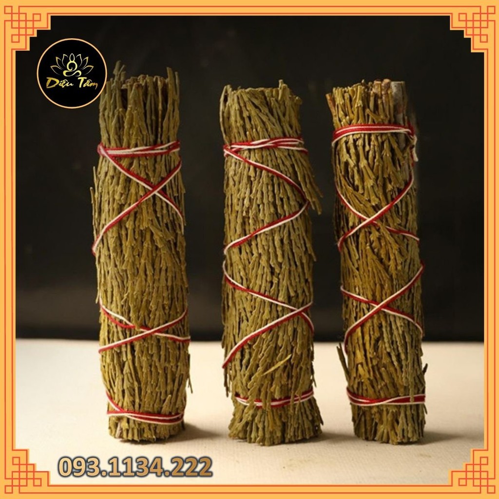 bó lá tuyết tùng (Cedar Smudge) xông nhà