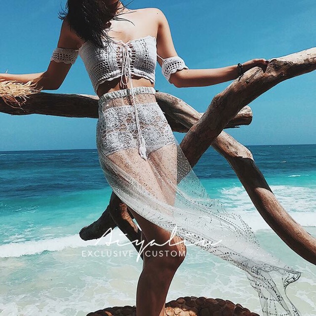 Áo bikini len  bánh bèo | BigBuy360 - bigbuy360.vn