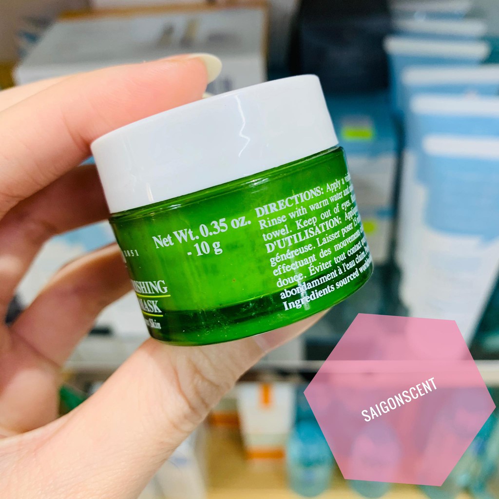 [Trial Size] Mặt nạ ngò Kiehl's Avocado Nourishing Hydrating Mask ( 10g )