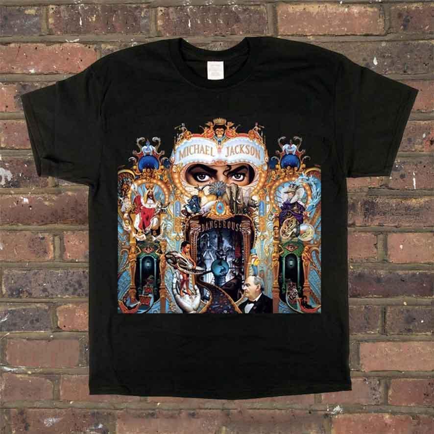 Áo thun tay ngắn in hình Michael Jackson cá tính