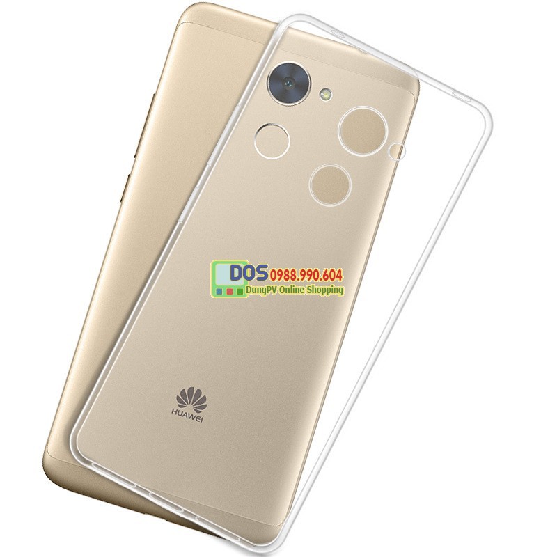 Ốp lưng Huawei Y7 Prime  silicone trong suốt