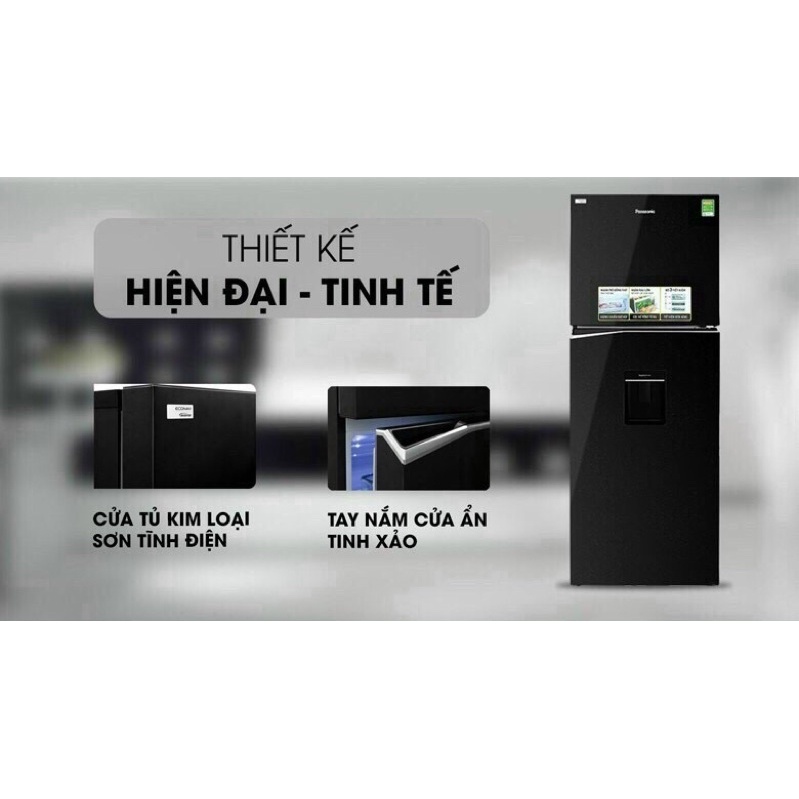 tủ lạnh Panasonic inverter 326 lít NR-Bl351WKVN ….Miễn Phí Ship hcm