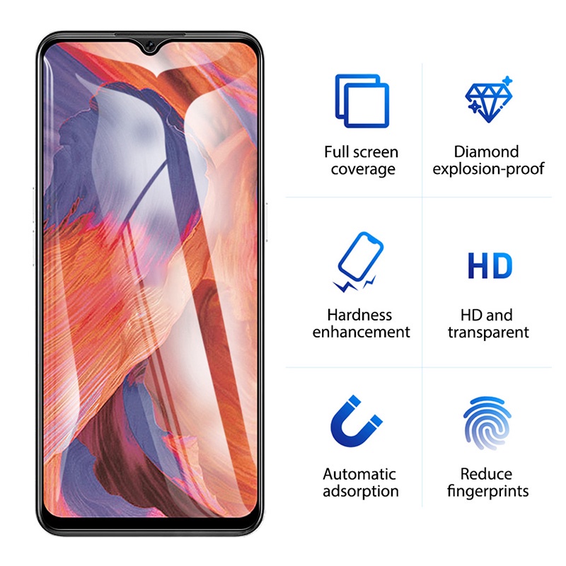 Kính Cường Lực 9D Cho For Xiaomi Redmi Note 13 Pro 5G 12 4G + 11 11s 10 10s 9 9s 8 7 Plus