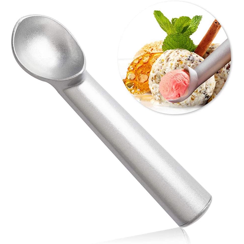 [YD]1PCS Ice Cream Scoop 18 cm Aluminum Ice Cream Scooper Non-Stick Anti-Freeze Spoon