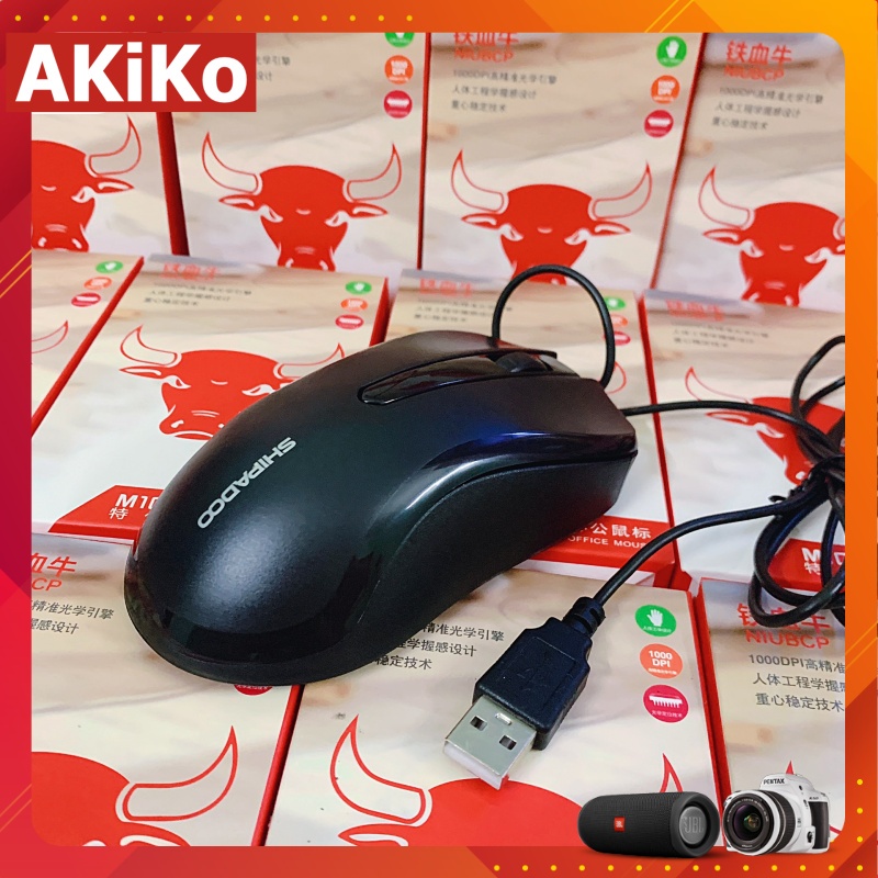 Chuột máy tính laptop có dây gaming Fuhlen bảo hành 12 tháng AKIKO AK L102