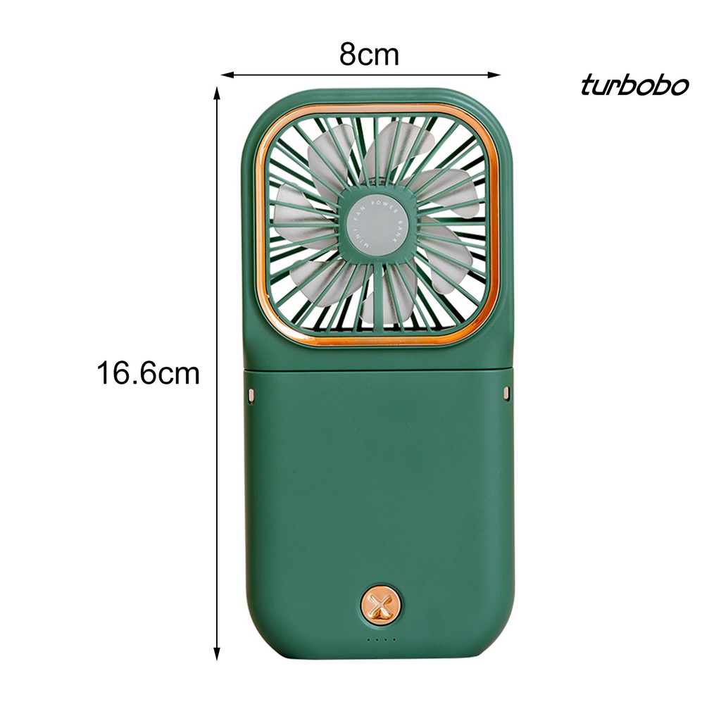Quạt Điện Mini Cầm Tay Turbobo F30 Sạc USB Có Thể Gấp Lại Dùng Trong Nhà Và Ngoài Trời