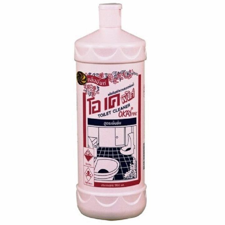 Chai Nước Tẩy Toilet OKAY Thái Lan 960ml