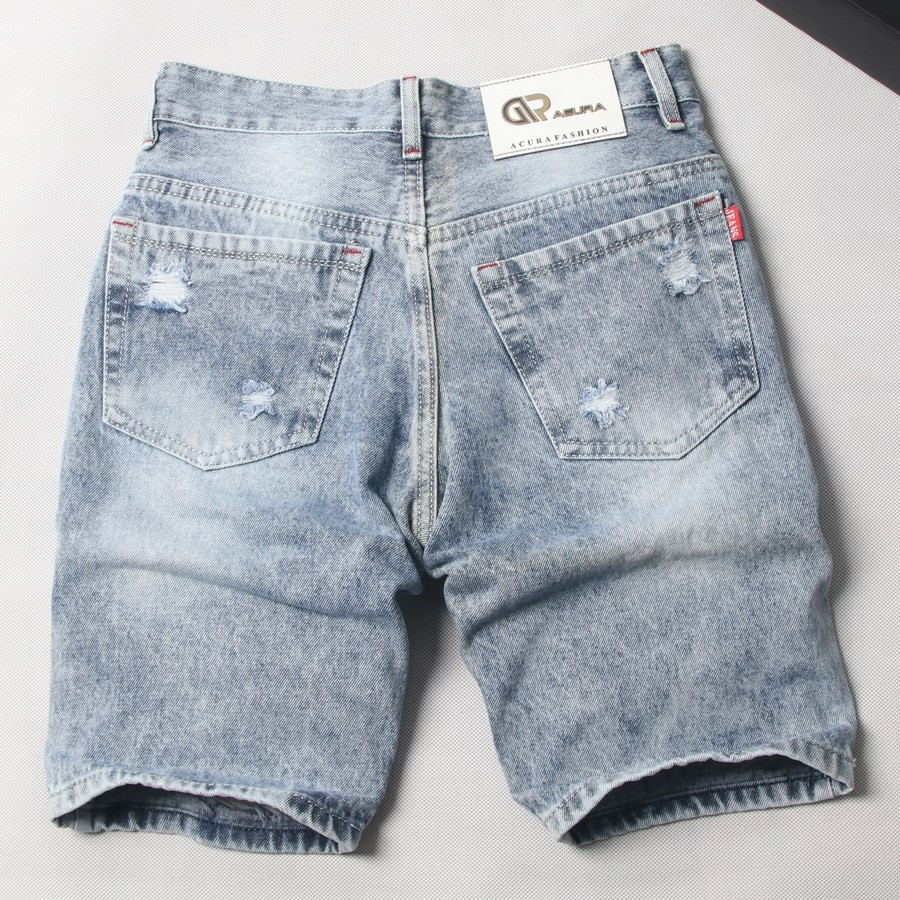 Quần short jean nam rách thời trang TL414 Shop Thành Long chuyên quần jean nam