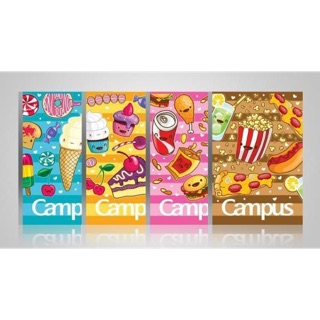 Vở Campus 120T kẻ ngang không chấm
