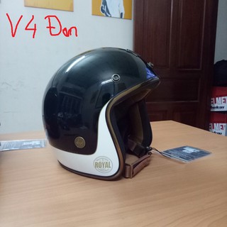 Nón bảo hiểm M20C tem V4 đen
