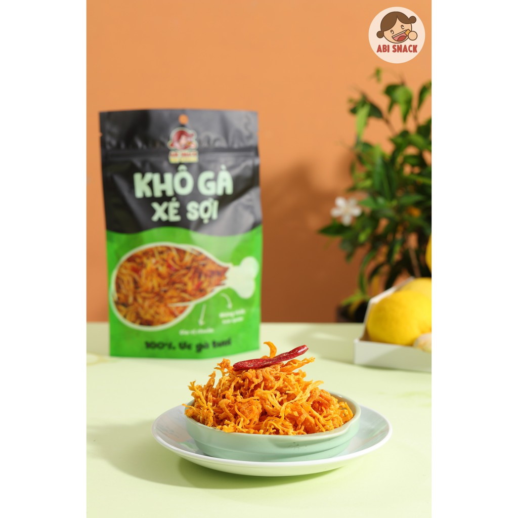 KHÔ GÀ XÉ SỢI ABI SNACK