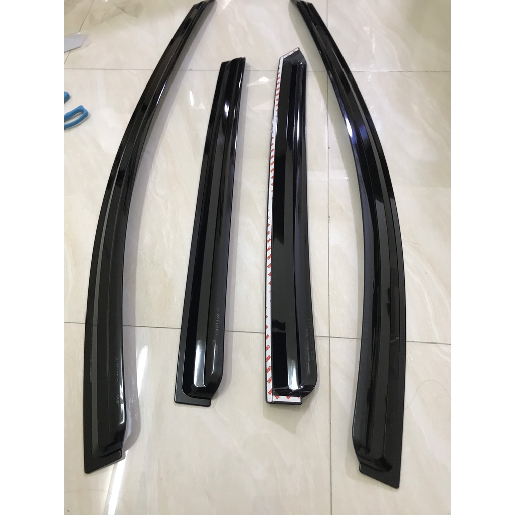 Bộ vè che mưa đen xe Chevrolet Captiva Dùng chung tất cả các đời 2007 đến 2019