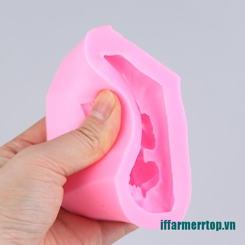 hot&Sleeping Baby Shape Silicone Cake Molds Fondant Mold Chocolate Pastry Mould